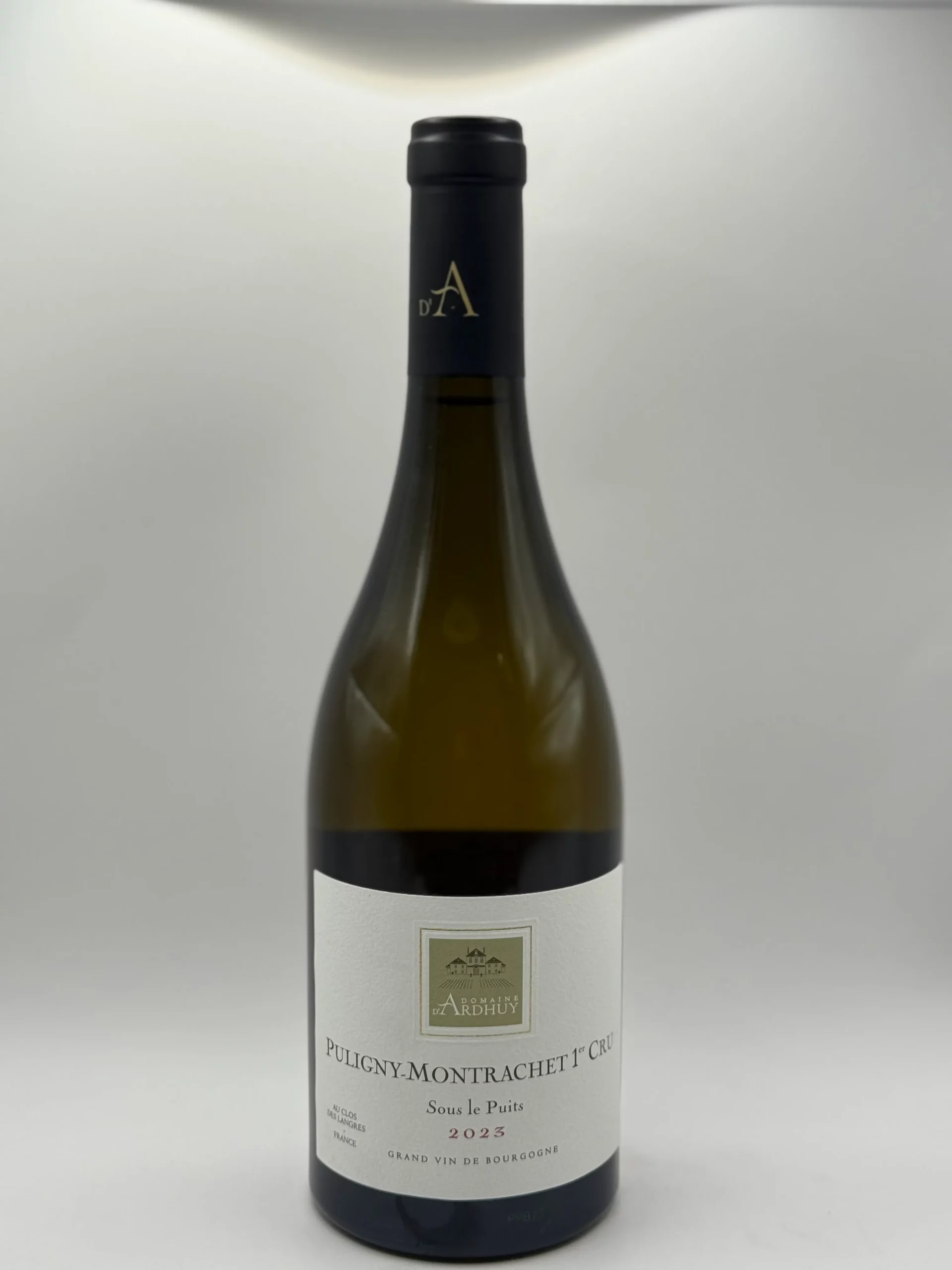 Domaine D'Ardhuy Pulligny Montrachet 1er Sous Le Puits 2023
