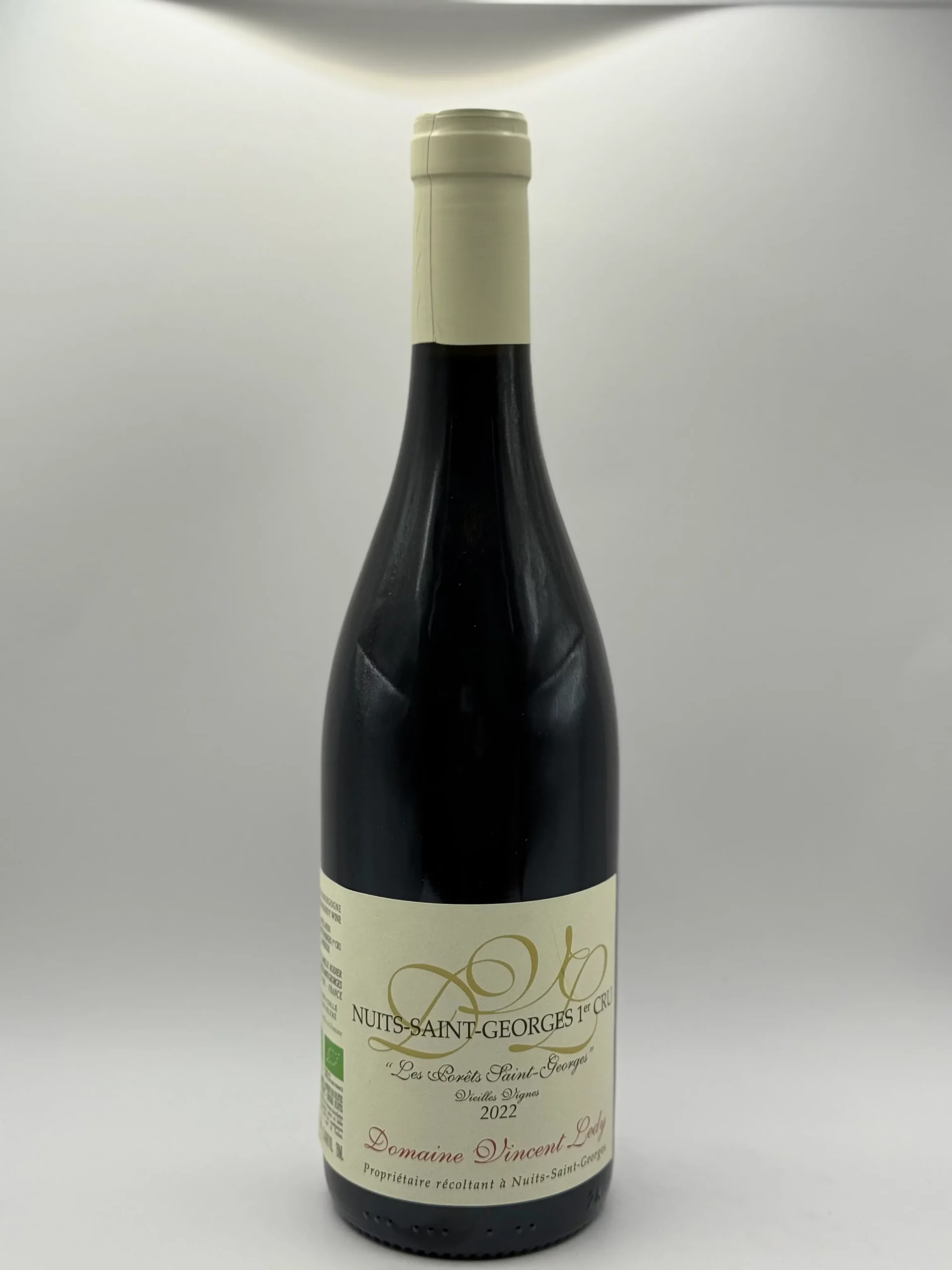 Domaine Vincent Ledy Nuits Saint Georges 1er Cru Les Porets Vieilles Vignes 2022