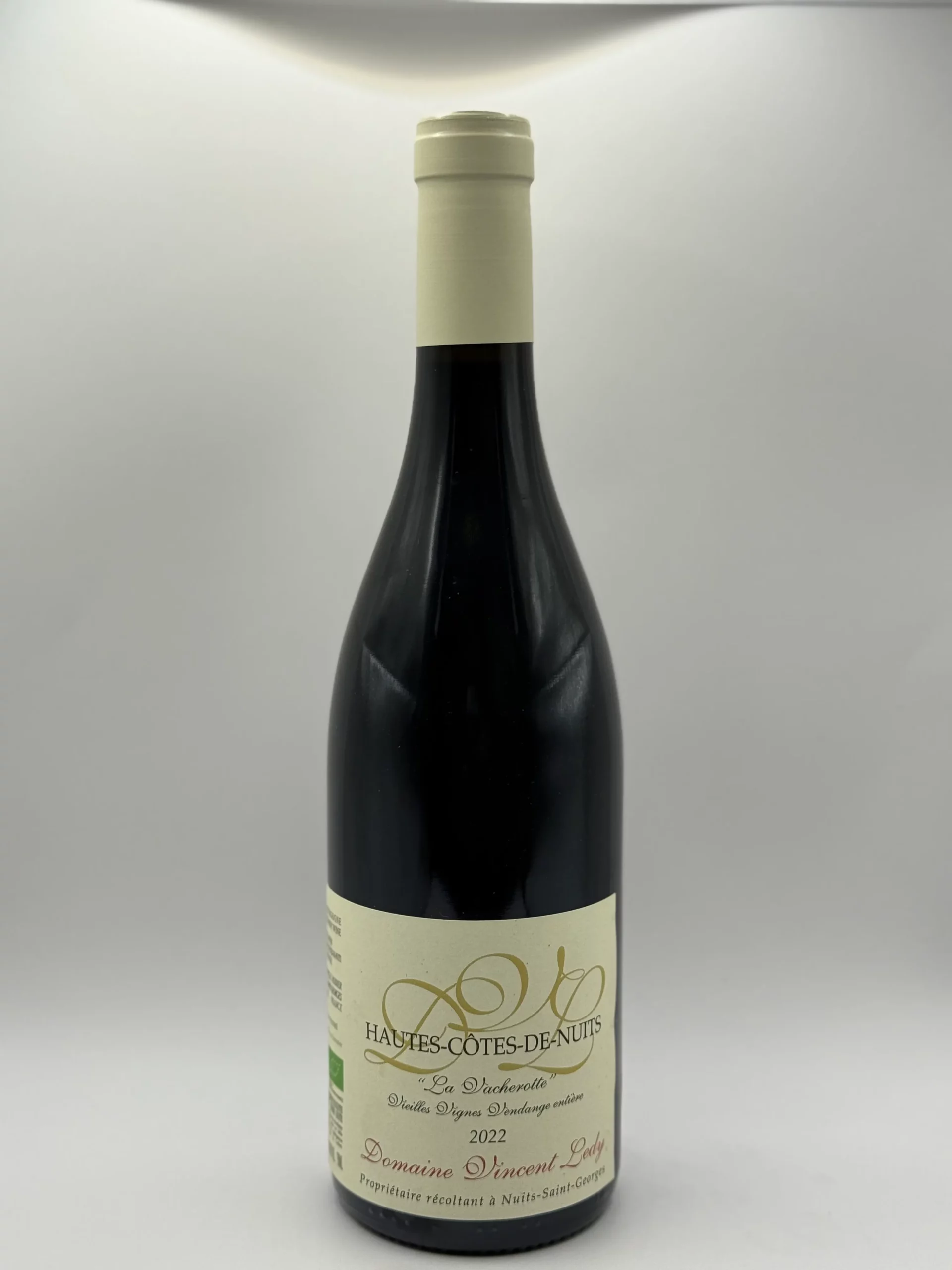 Haute cotes de nuits la Vacherotte Vieille Vignes Vendanges entière 2022